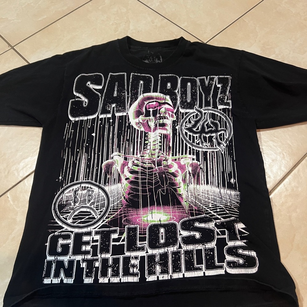 Zumiez Black Sad Boyz Graphic Tee